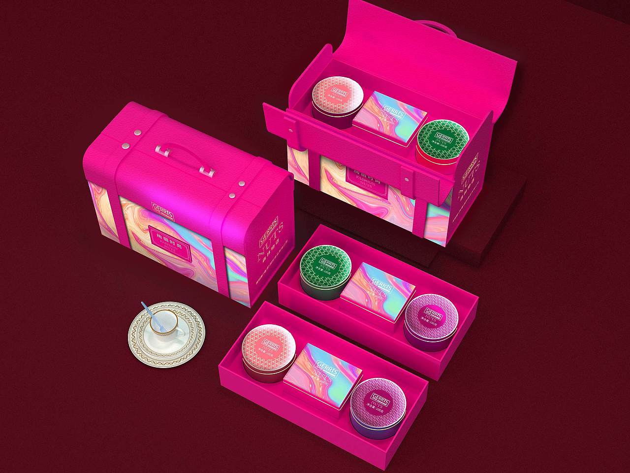 巨灵设计 x 香港哥利斯 | 多彩坚果伴手礼年货礼盒设计（图ZMzIyNzA0Mzc2） - 包装 - 站酷设计师广州巨灵包装设计原创素材 - 站酷ZCOOL