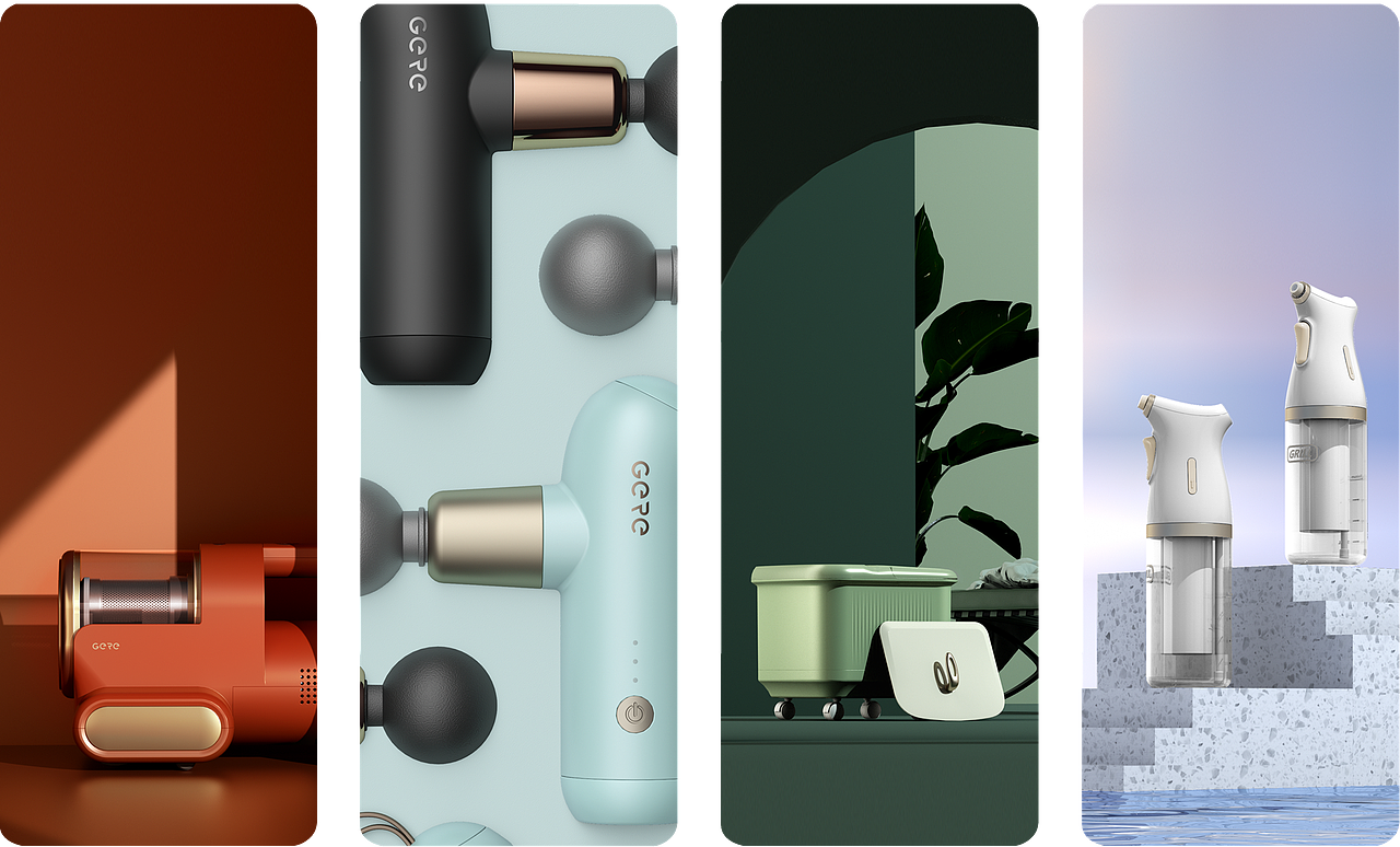 格瑞设计合辑 | 莫兰迪绿泛滥？进来看五彩斑斓的复古（图ZMzA2NzE2MTcy） - 生活用品 - 站酷设计师格瑞工业设计原创素材 - 站酷ZCOOL