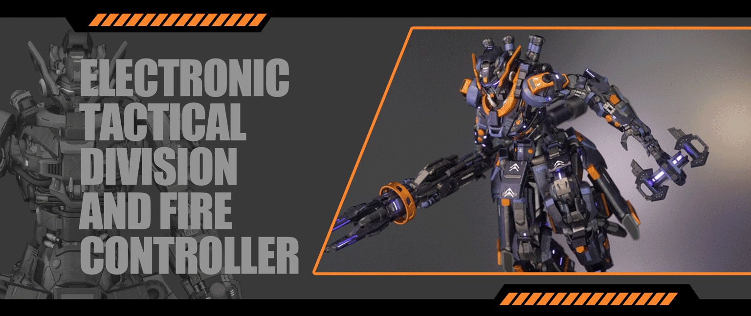 【武装狂热】C4D原创设定21期“电战诡术-焛枢”