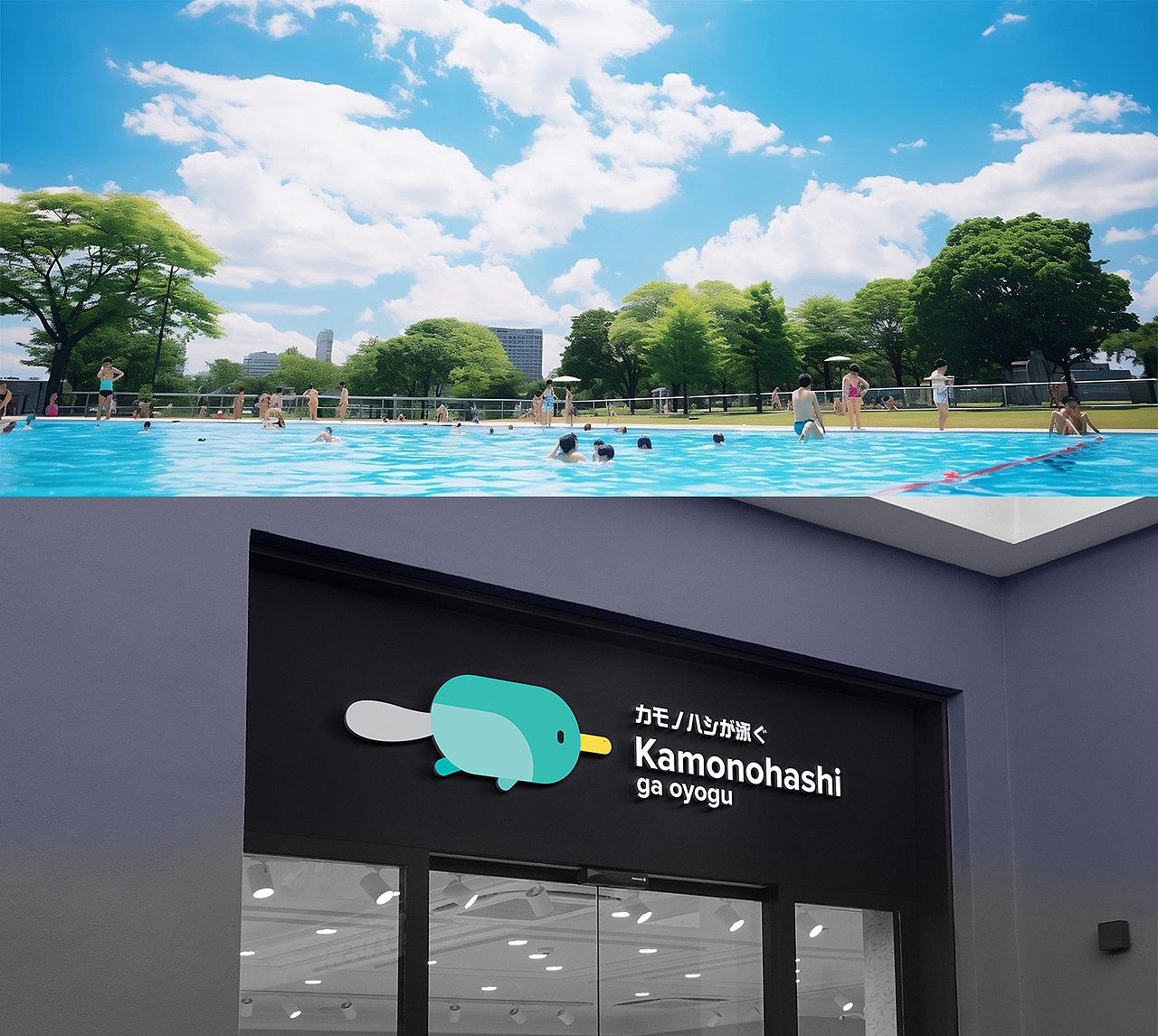 Kamonohashi ga oyogu Platypus Swim school(图ZMzQ2MTA5MzY4) - 品牌 - 站酷设计师rayzong原创素材 - 站酷ZCOOL