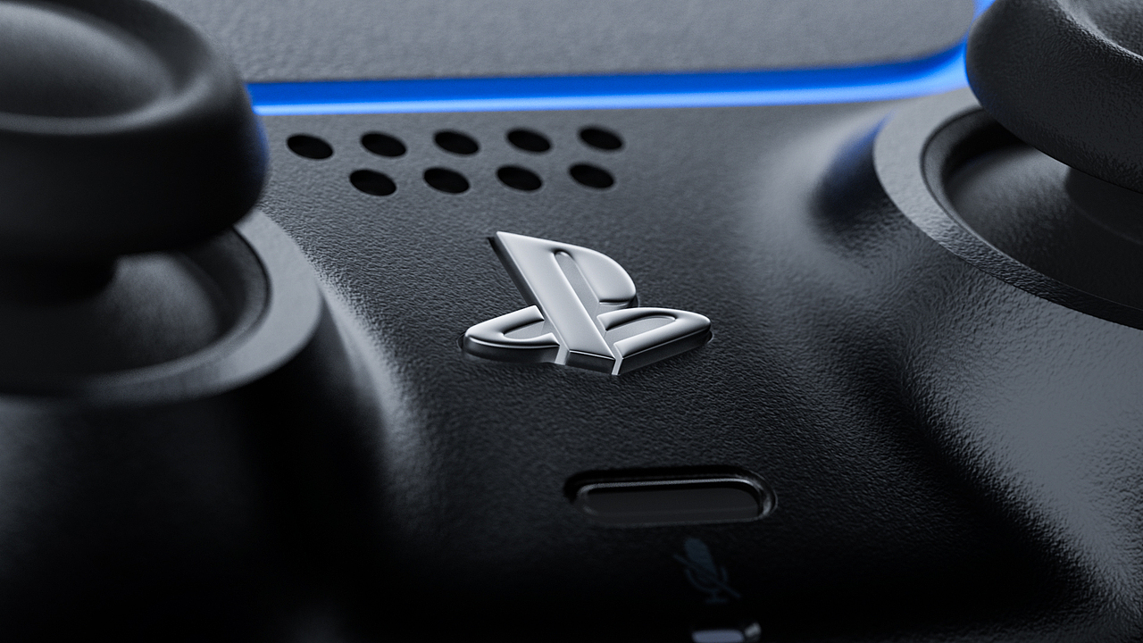 【产品渲染】主机+游戏手柄