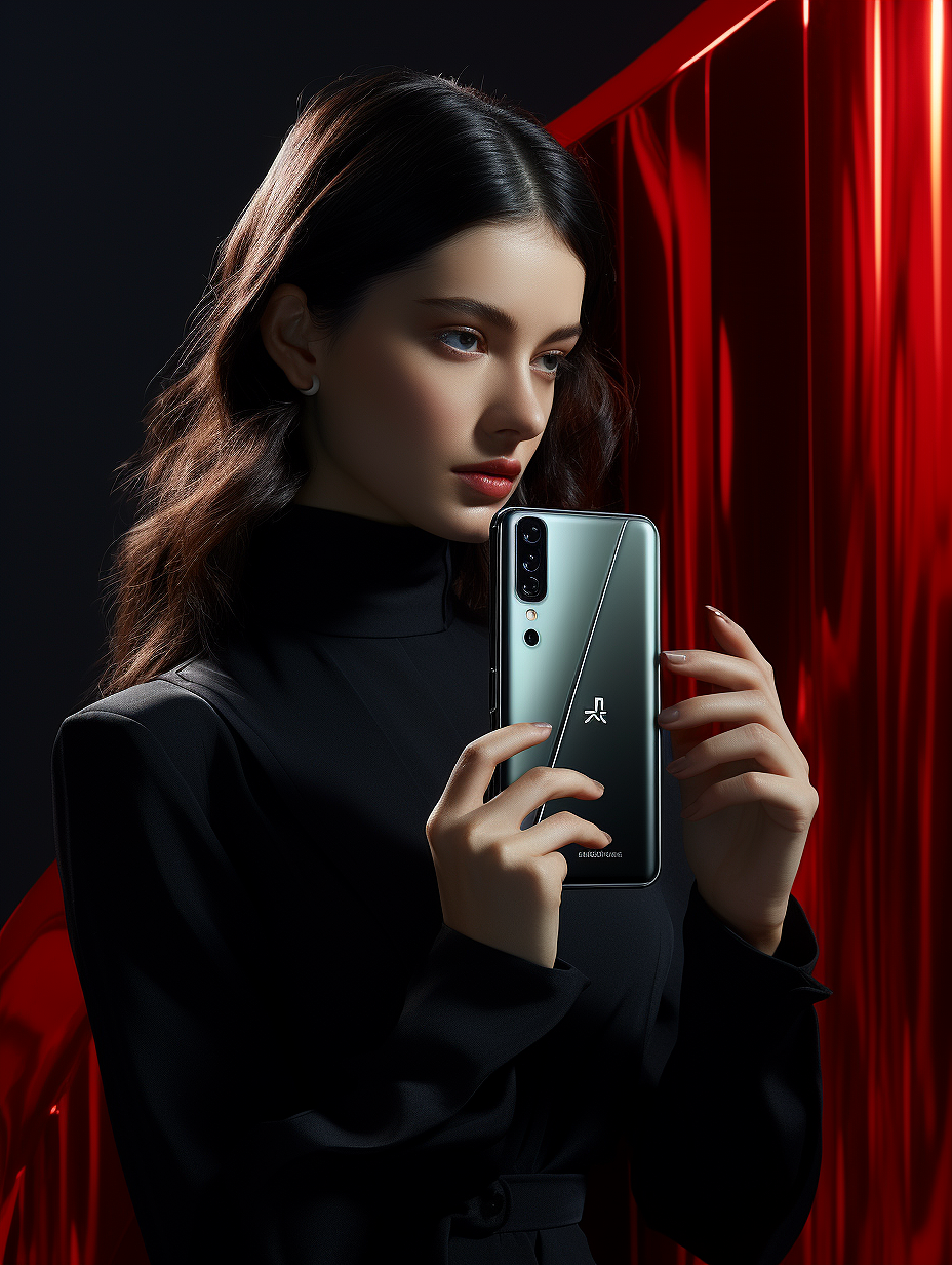 #AIGC-商业摄影<人像、产品>-手机