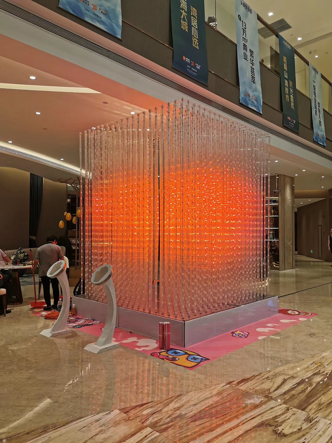 跳动的心互动装置,为爱互动,拥有彼此。