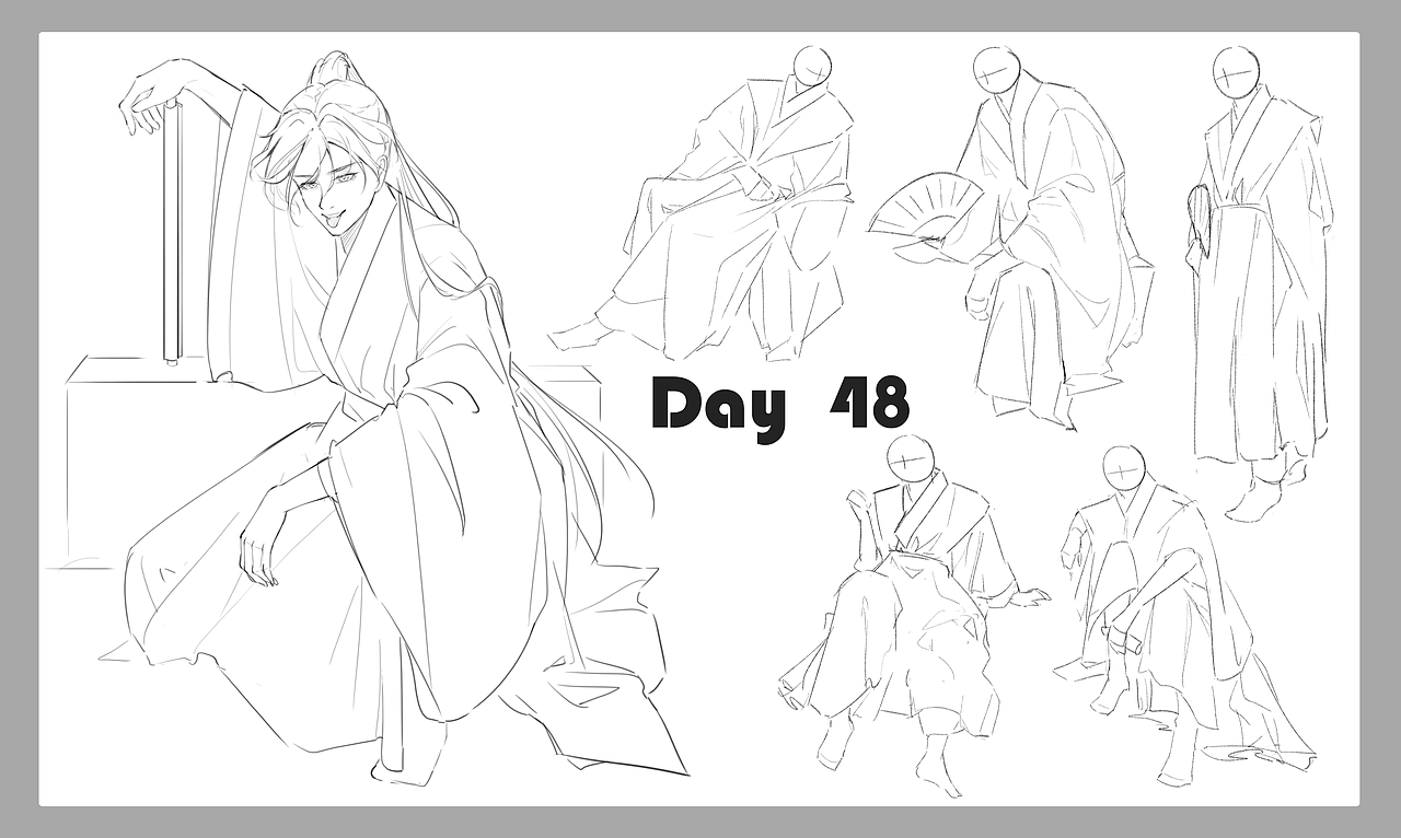 #速寫60天挑戰(zhàn)賽# Day48 @速寫班長（圖ZMjk3NTIwODcy） - 創(chuàng)作習作 - 站酷設計師光城祭原創(chuàng)素材 - 站酷ZCOOL