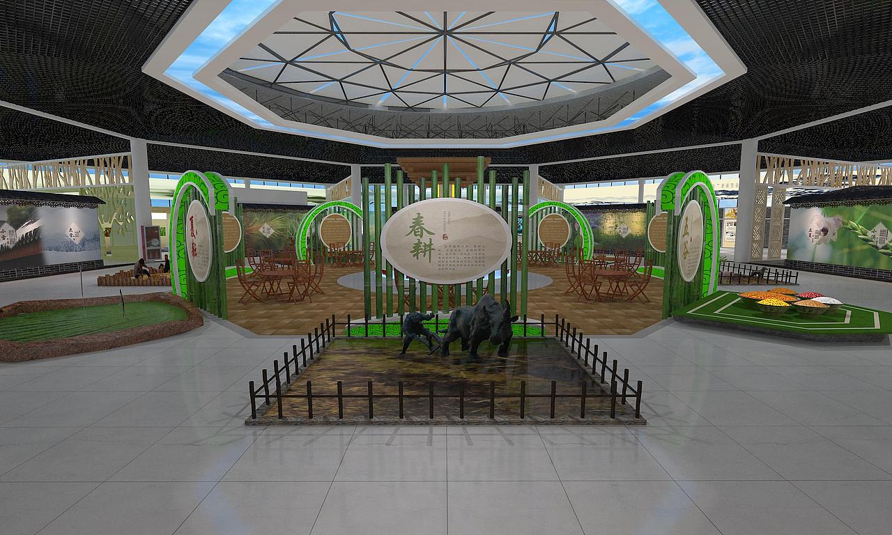 展示云 | 农耕博物馆（图ZMzA0Mzk4NDI4） - 建筑设计 - 站酷设计师展示云空间设计原创素材 - 站酷ZCOOL