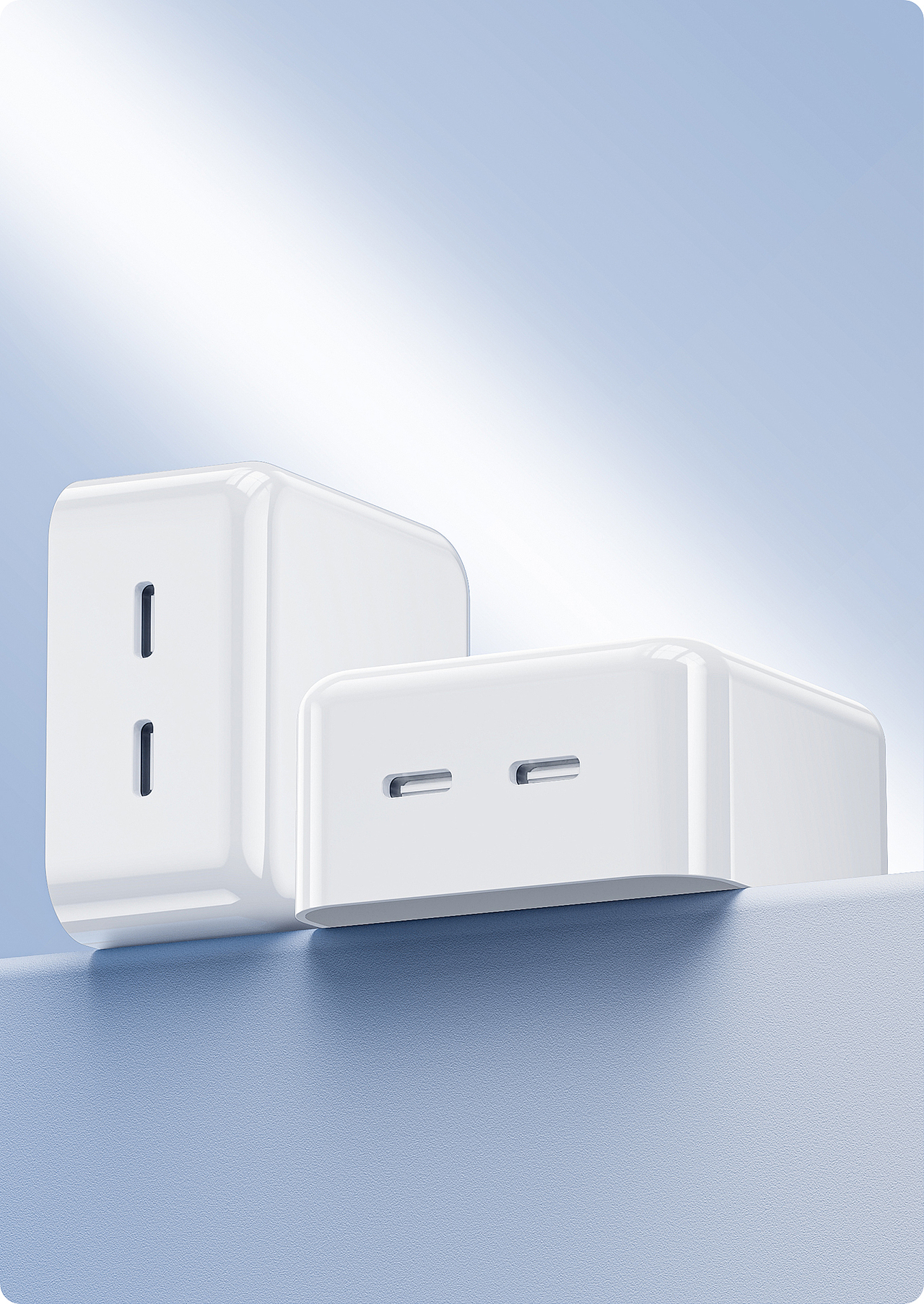 【产品渲染—充电器/工作节选】