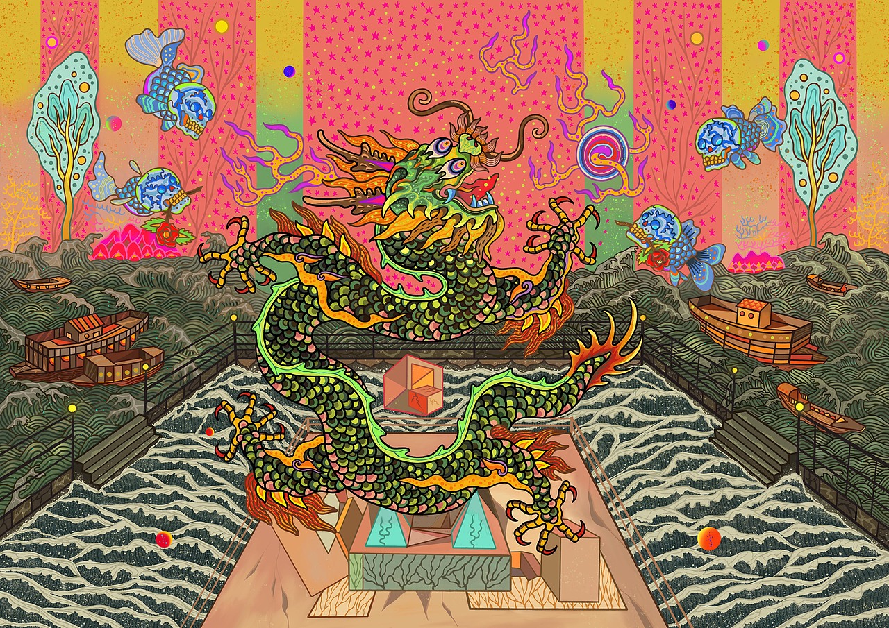 《歌谣》2（图ZMzA2NDY0NTI4） - 商业插画 - 站酷设计师梅纪夫原创素材 - 站酷ZCOOL