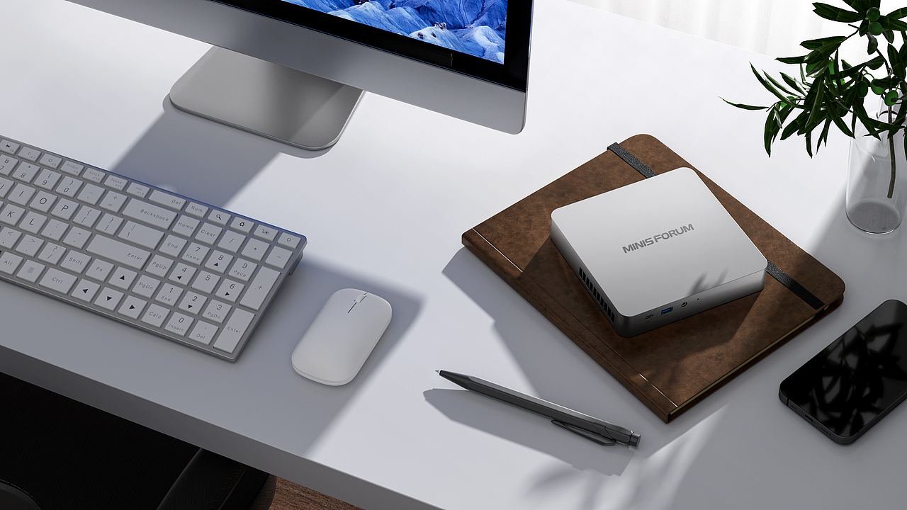 桌面美学探索 迷你电脑产品渲染（图ZMzE0ODk0MDg0） - 产品 - 站酷设计师上班就是为了下班原创素材 - 站酷ZCOOL