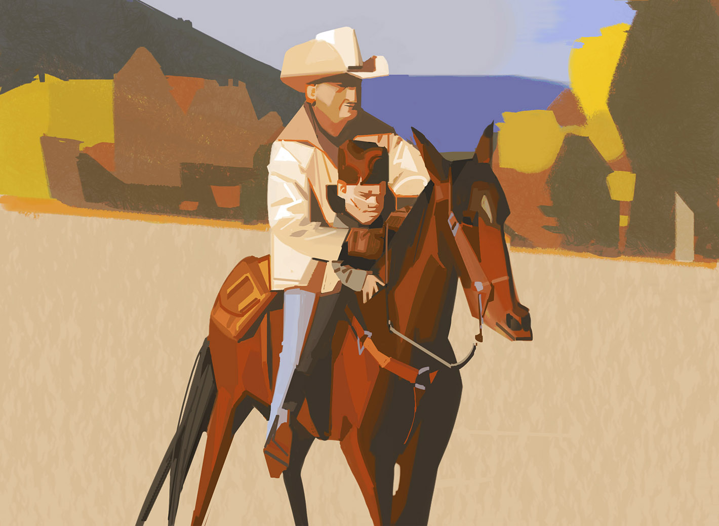 电影故事系列八-骑在马背上那些帅气