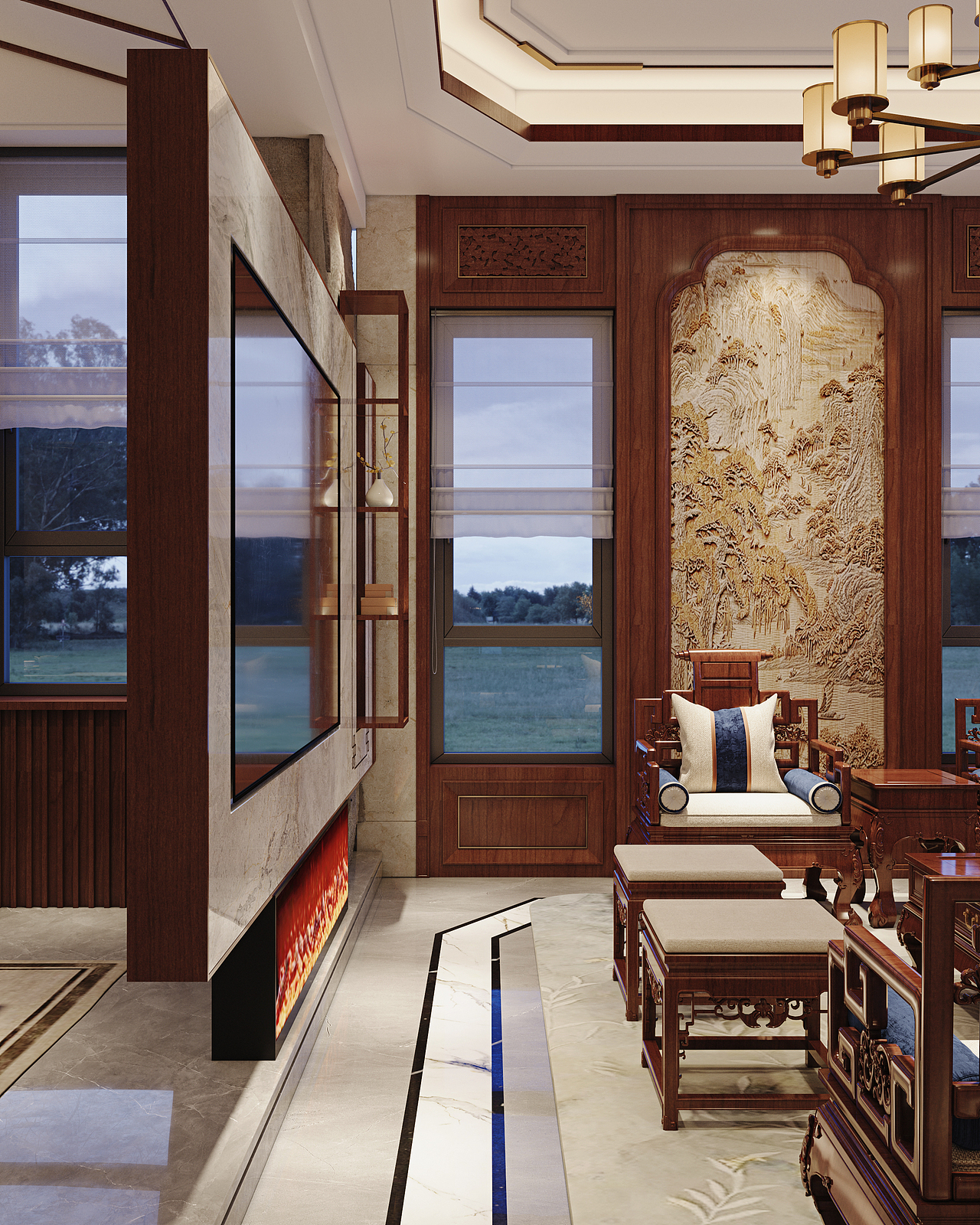 中式风格设计 让艺术走进生活 帮你打造完美中式大宅