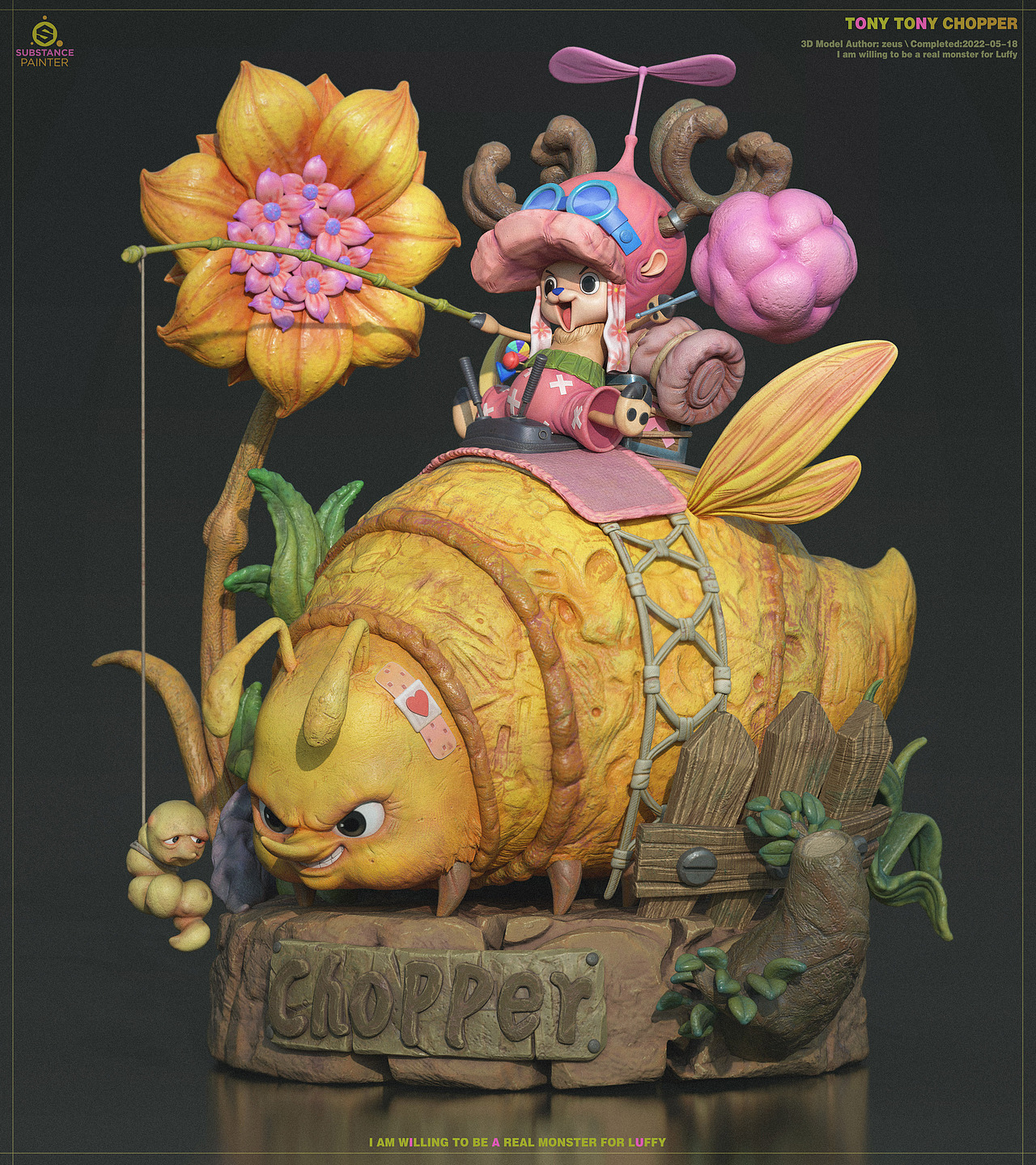 奇异森林大冒险-乔巴（图ZMzUwMDAwMzc2） - 人物/生物 - 站酷设计师颂乐Solar原创素材 - 站酷ZCOOL