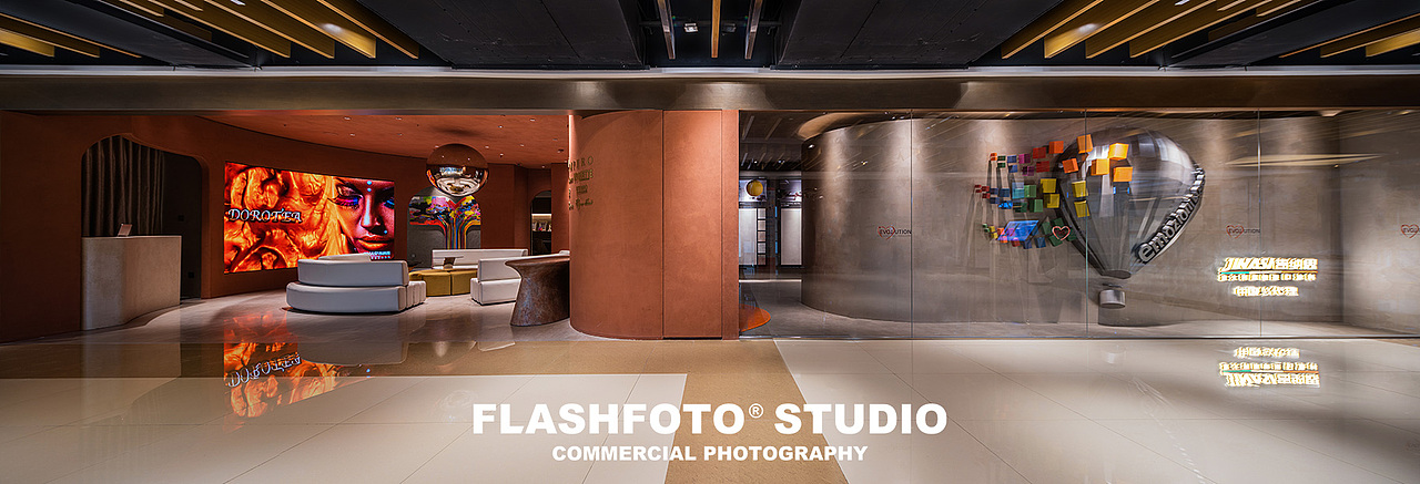 沈阳·吉纳思艺术涂料展厅实景拍摄