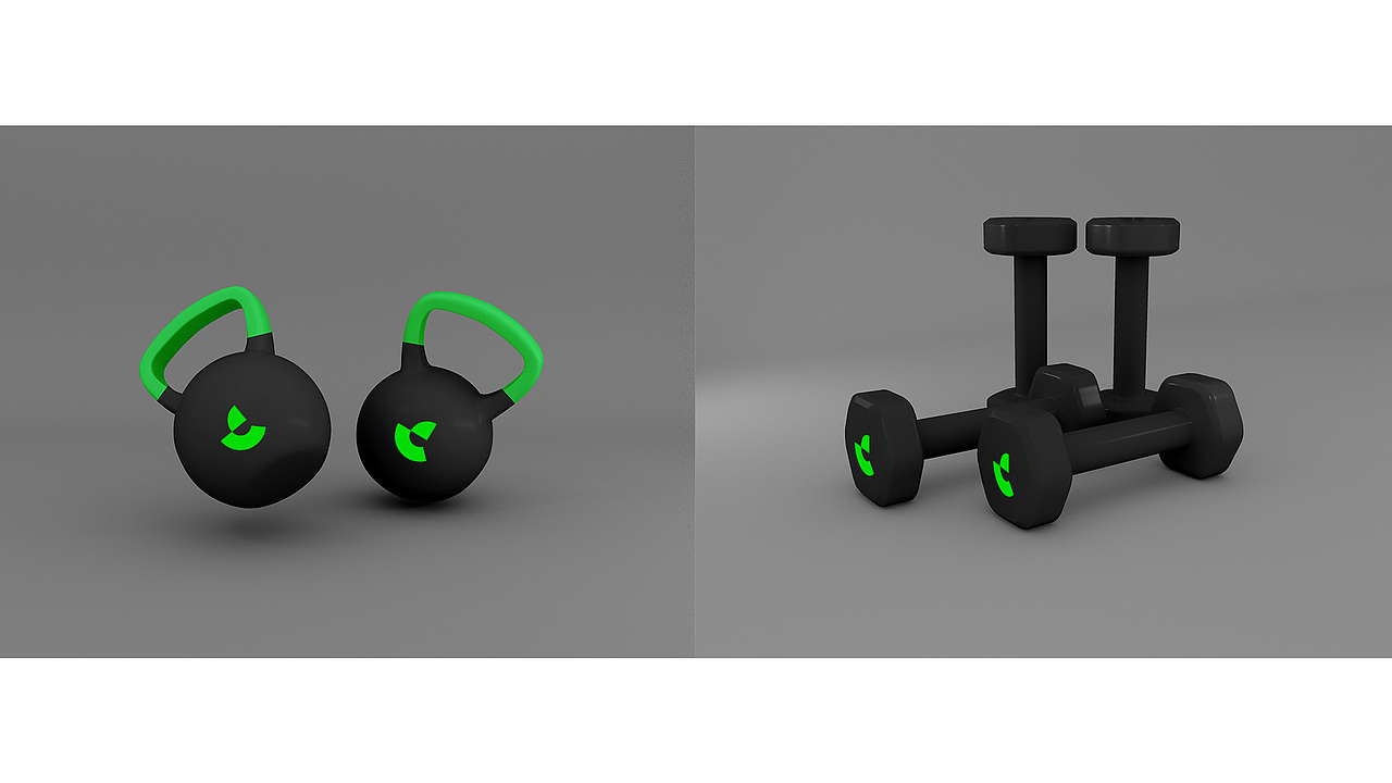 健身logo 健身房logo 健身房VI 运动行业logo 健身会所