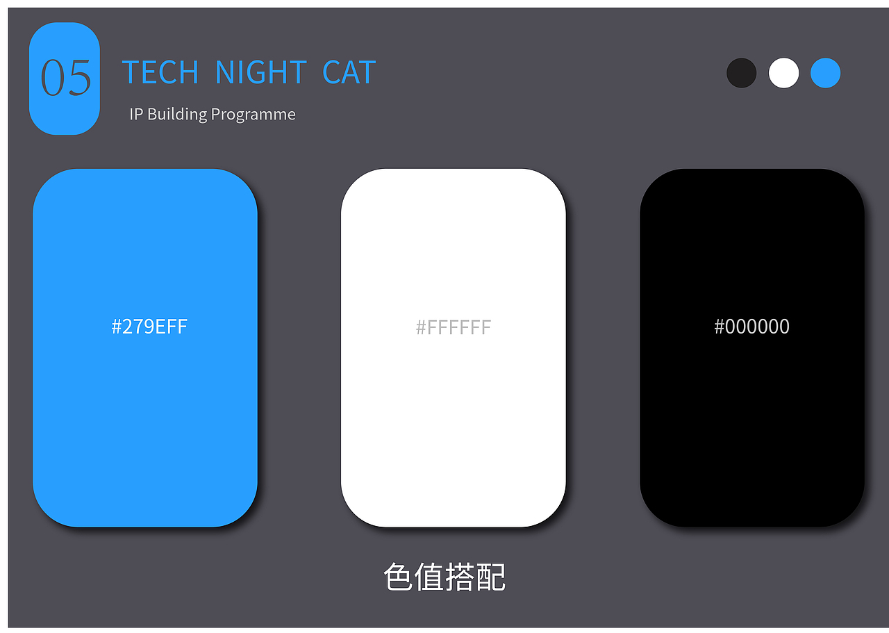 科技黑猫ip吉祥物