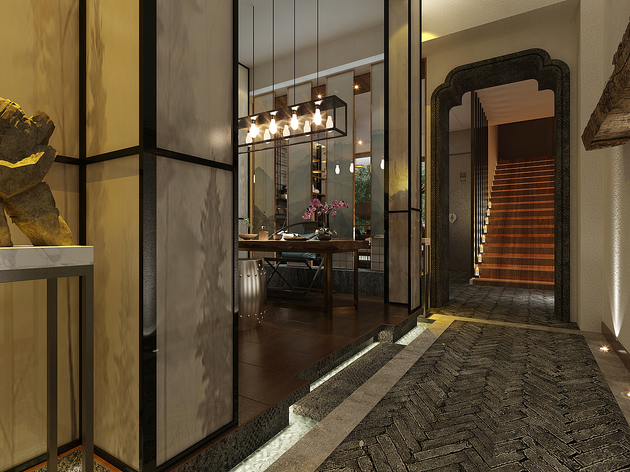 银川装修公司|银川养生会所装修设计效果图