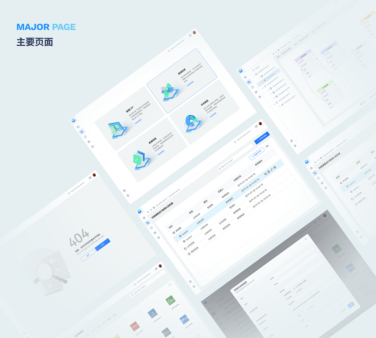 BI数据处理产品- B端设计