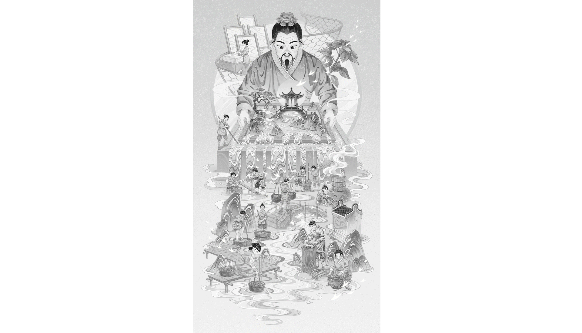致敬非遗|非物质文化遗产系列插画(图ZMzI0MDM4NzYw) - 商业插画 - 站酷设计师Yuxiny_原创素材 - 站酷ZCOOL