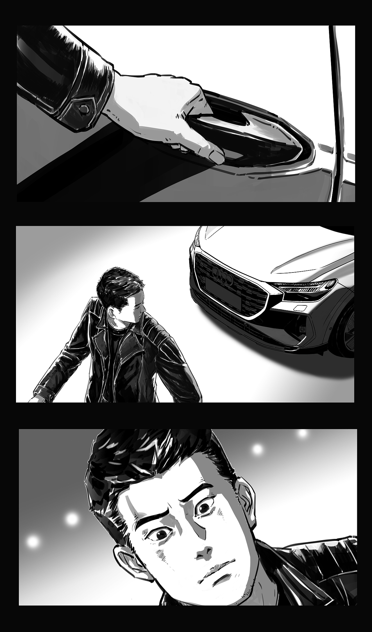 奥迪Q4 e-tron原创动画广告《迷梦时光机 》（图ZMzQwMTc5ODcy） - 动画片 - 站酷设计师皇叔在画画原创素材 - 站酷ZCOOL