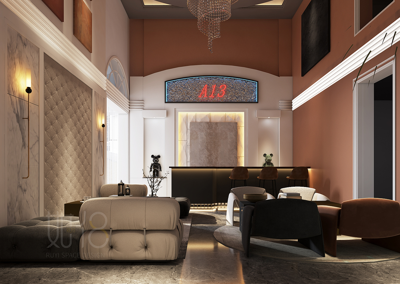 A13女仆馆-软装改造（效果图)（图ZMzQ3MDE4MDYw） - 商业空间设计 - 站酷设计师BCC弥合文化原创素材 - 站酷ZCOOL