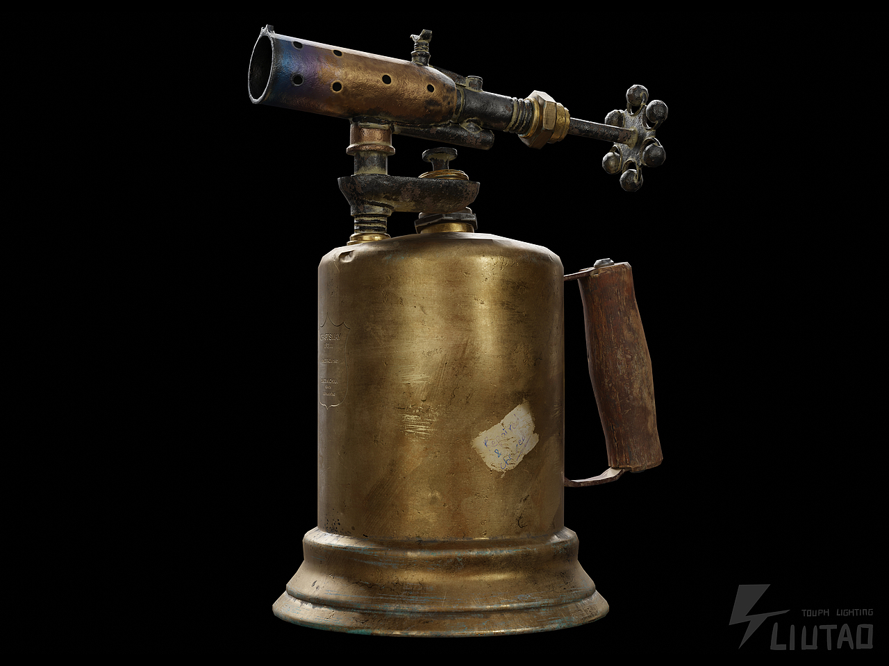 喷火器建模（图ZMzEwODQxNTgw） - 其他三维 - 站酷设计师在下六涛原创素材 - 站酷ZCOOL