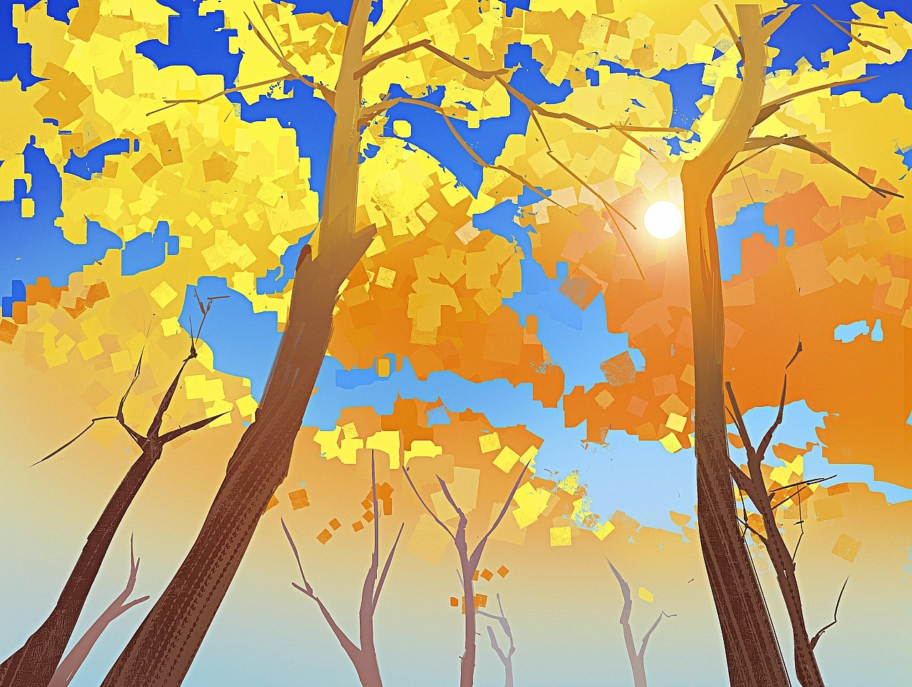 【色彩治愈之旅】第15站（DAY1-15總結(jié)）（圖ZMzE3NjA0MDYw） - 創(chuàng)作習(xí)作 - 站酷設(shè)計(jì)師JIANG江鹿原創(chuàng)素材 - 站酷ZCOOL