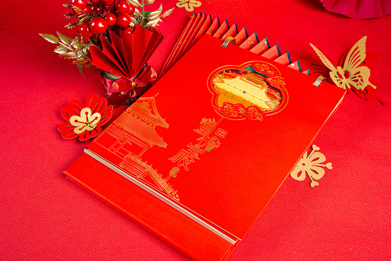 故宫系列——皇檐宝殿台历