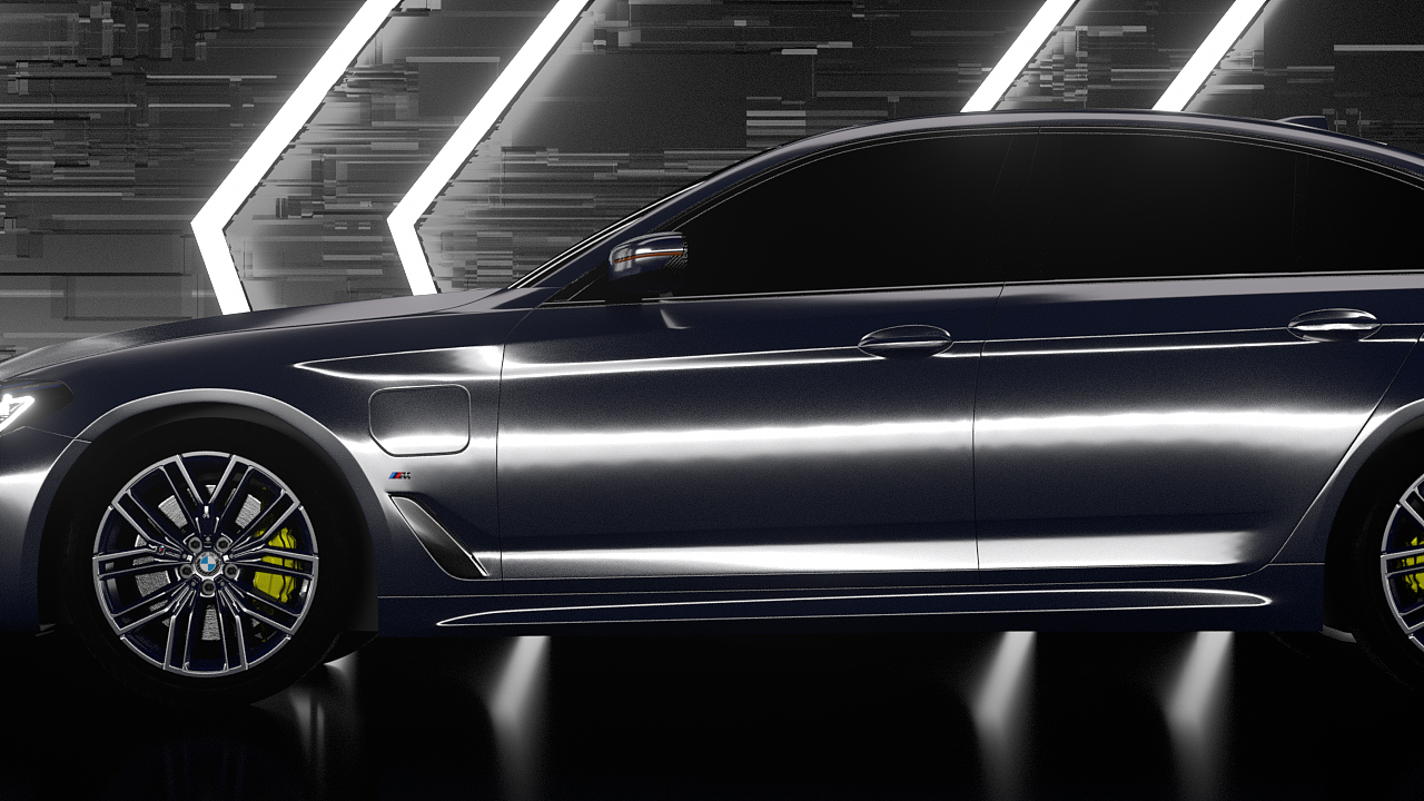 BMW五系-产品动画