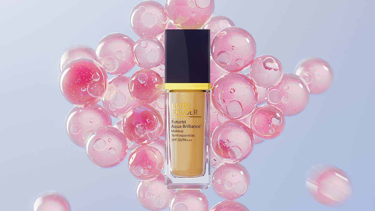 【2023数媒毕业设计】C4D粉底液动画