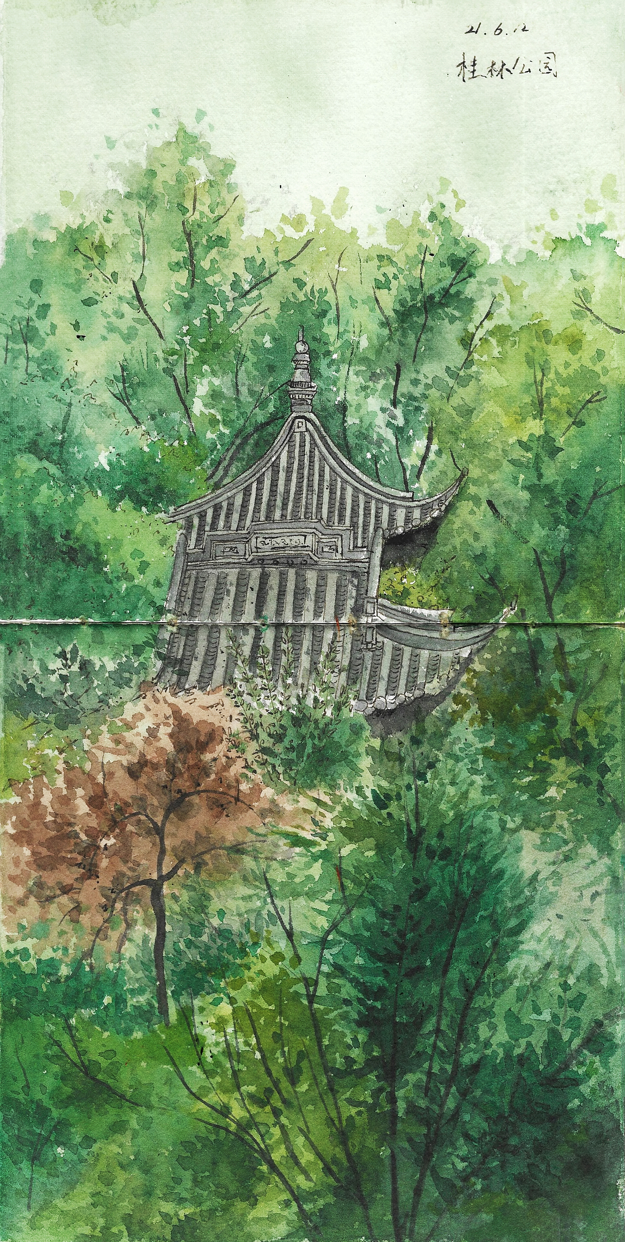 生活插画本-古建筑篇