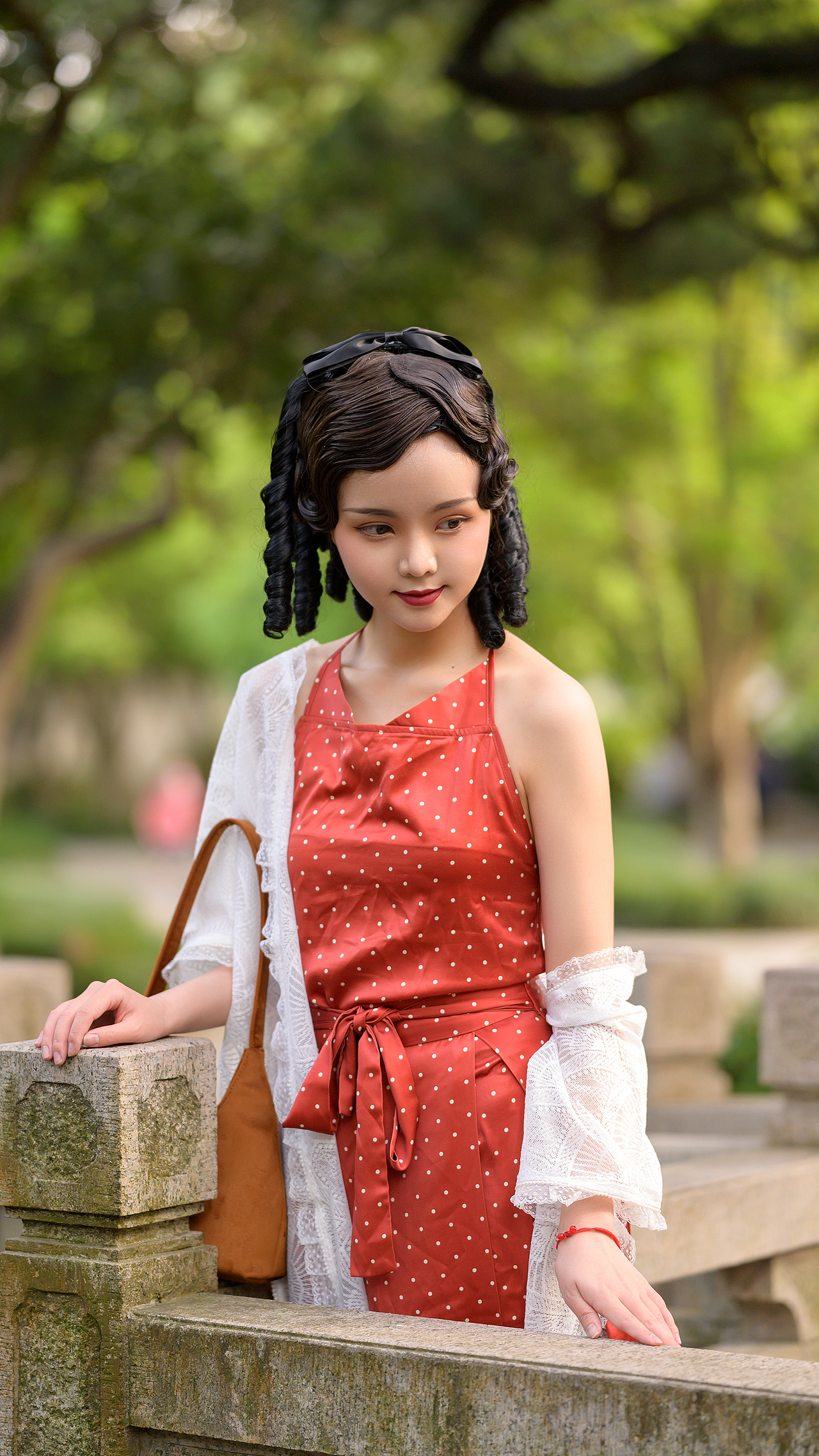 2021-4-18 旗袍 上海 桂林公园