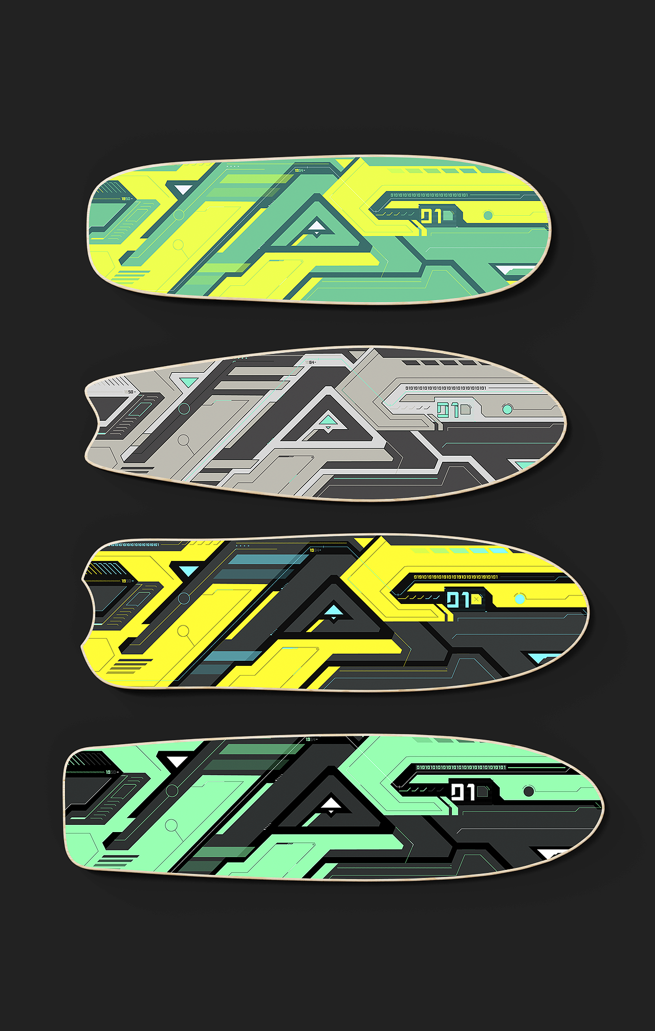 潮机械-武侍——牛匠陆冲板插画设计大赛