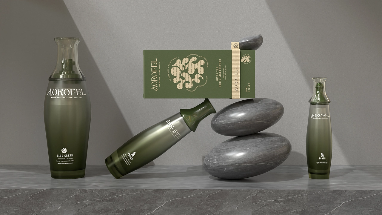 AOROFEL护肤品品牌包装全案设计