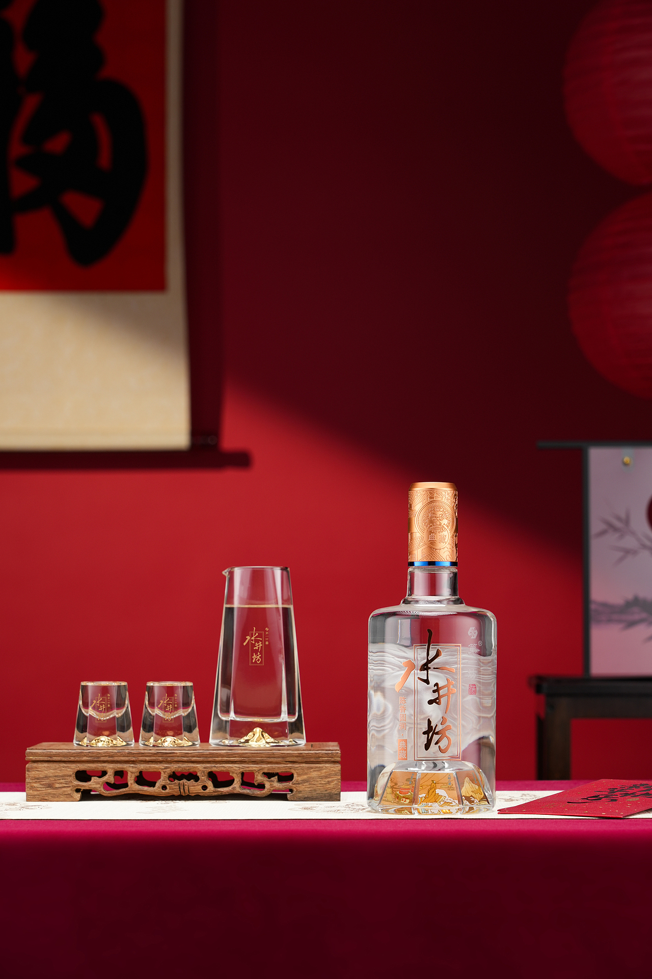 【水井坊·典藏】新年氛围场景图拍摄（图ZMzYxNzk1MjQ0） - 产品摄影 - 站酷设计师请叫我石劲拍原创素材 - 站酷ZCOOL