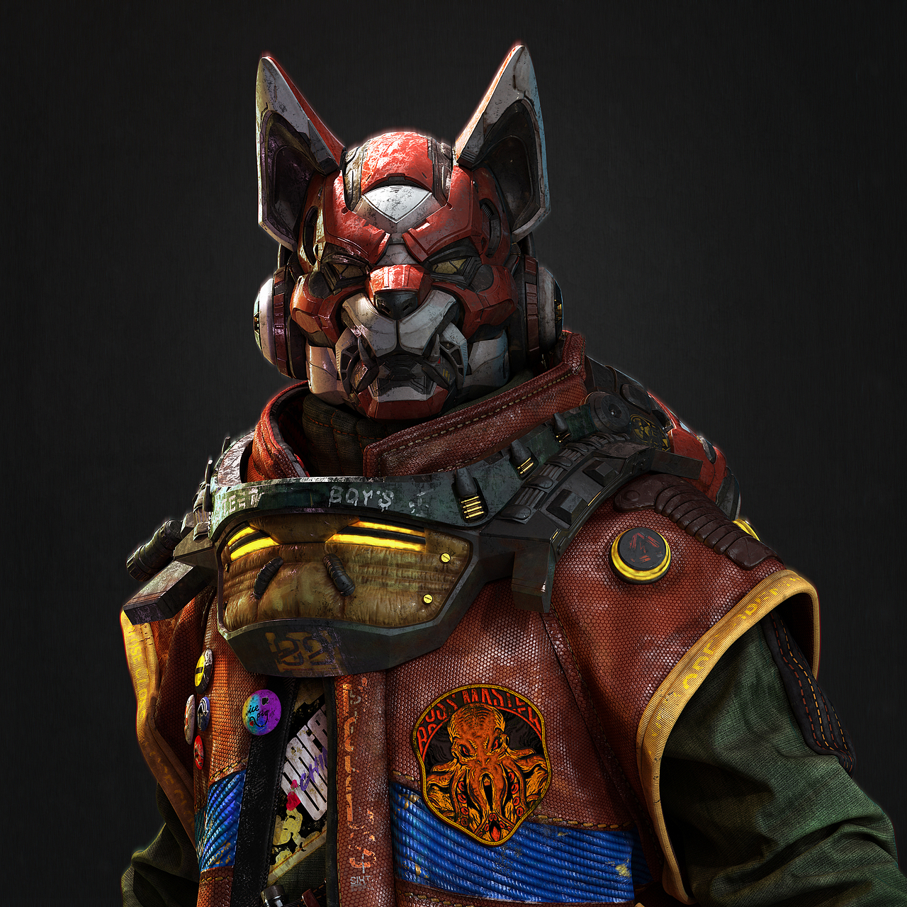 Zbrush制作概念角色——街头男孩