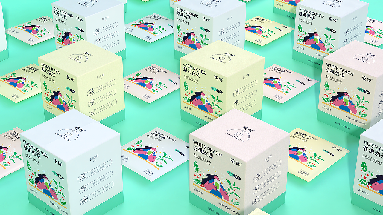 叹茶之乐_茶趣｜品牌包装设计（图ZMzEwNzI1NTA0） - 包装 - 站酷设计师陈蓝蓝原创素材 - 站酷ZCOOL