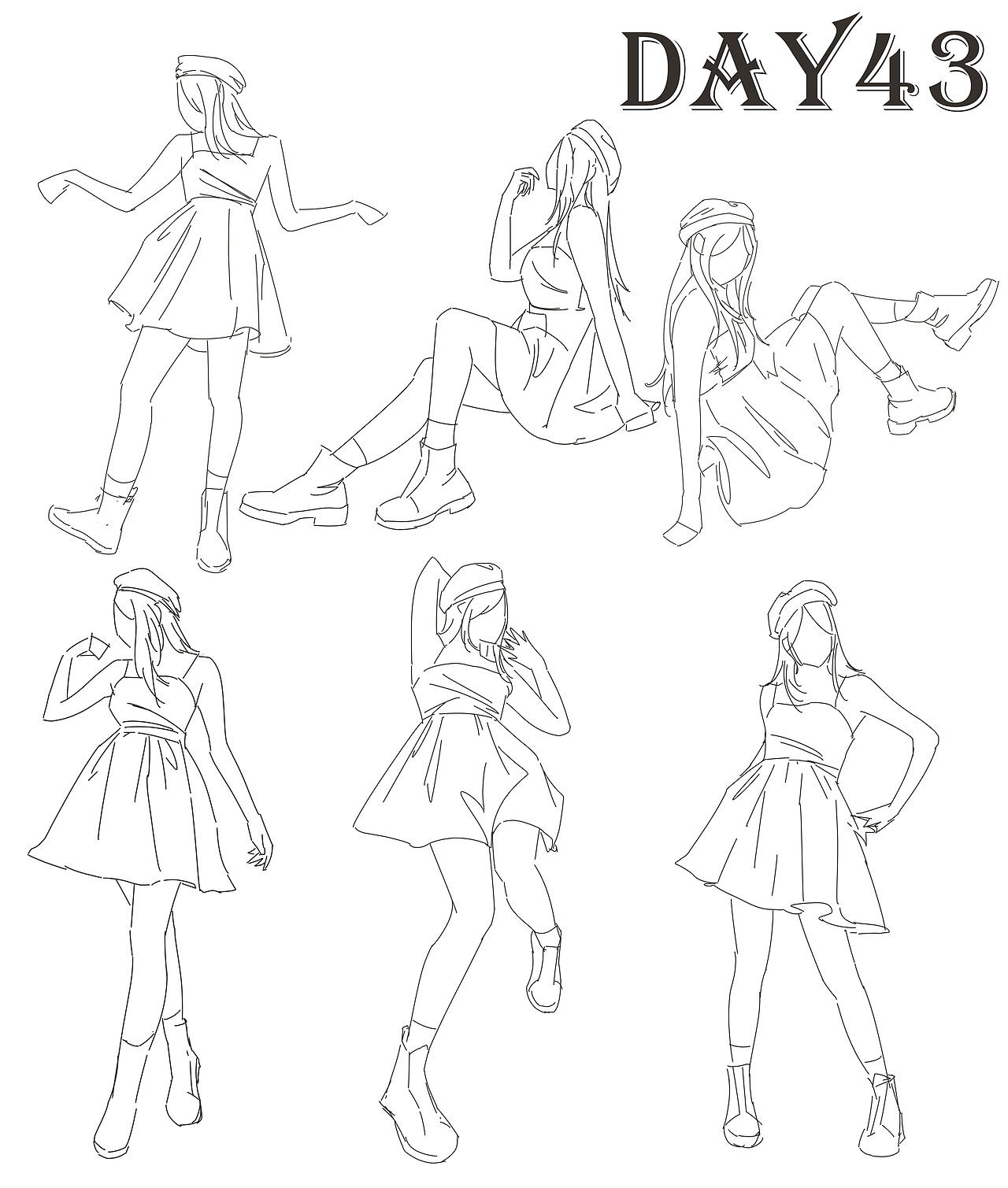 #速寫(xiě)60天挑戰(zhàn)賽# day 43@速寫(xiě)班長(zhǎng)（圖ZMjk2OTEwODcy） - 創(chuàng)作習(xí)作 - 站酷設(shè)計(jì)師千鶴莉莉卡原創(chuàng)素材 - 站酷ZCOOL