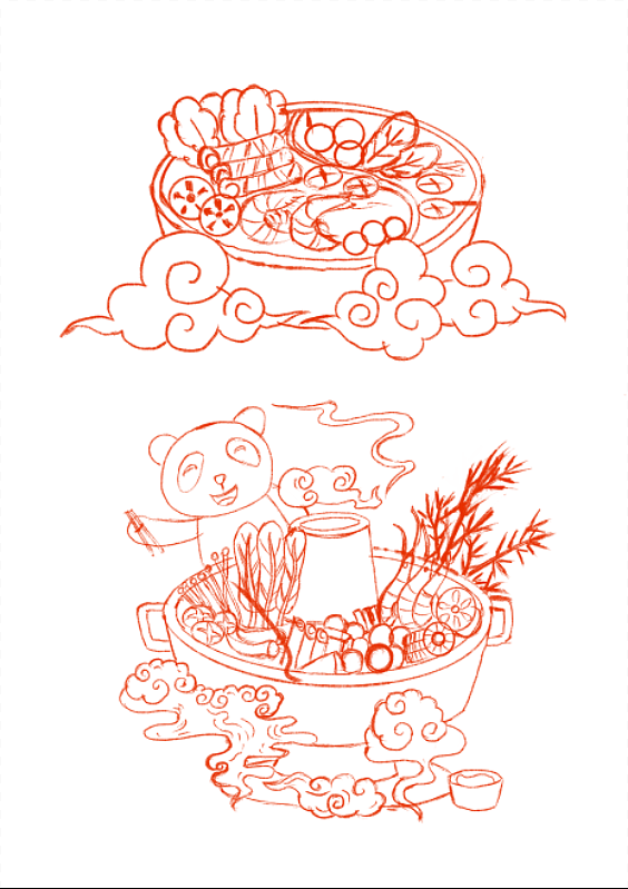 我的国潮插画---EP001