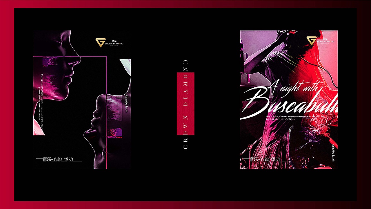 #CRDWN DIAMAND#会所品牌全案设计（图ZMzIxMTk3Njg4） - 商业空间设计 - 站酷设计师Boom爆炸原创素材 - 站酷ZCOOL