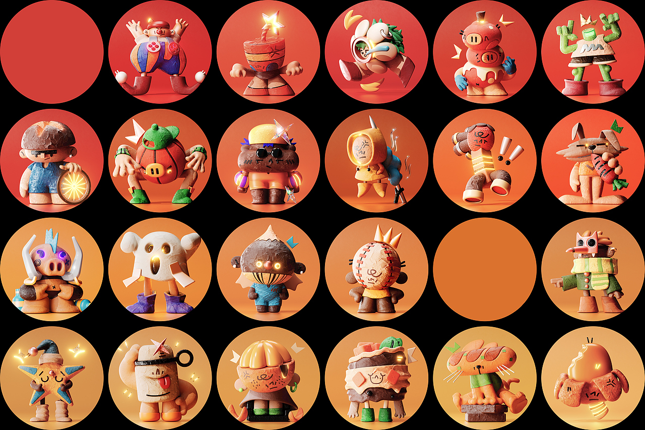 《BRAIN NLOWING》脑洞计划之粘土潮玩