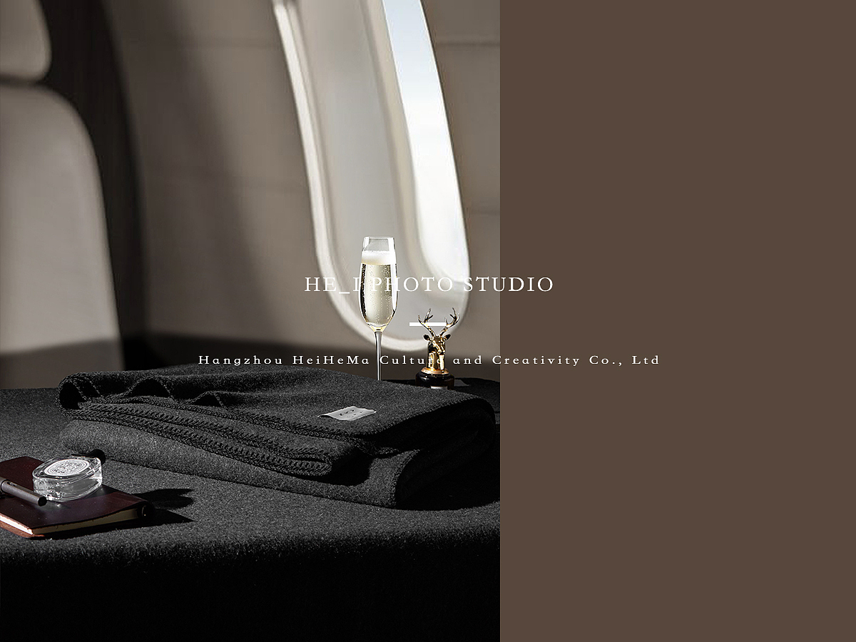 产品摄影「家纺床品 羊毛盖毯」黑和马