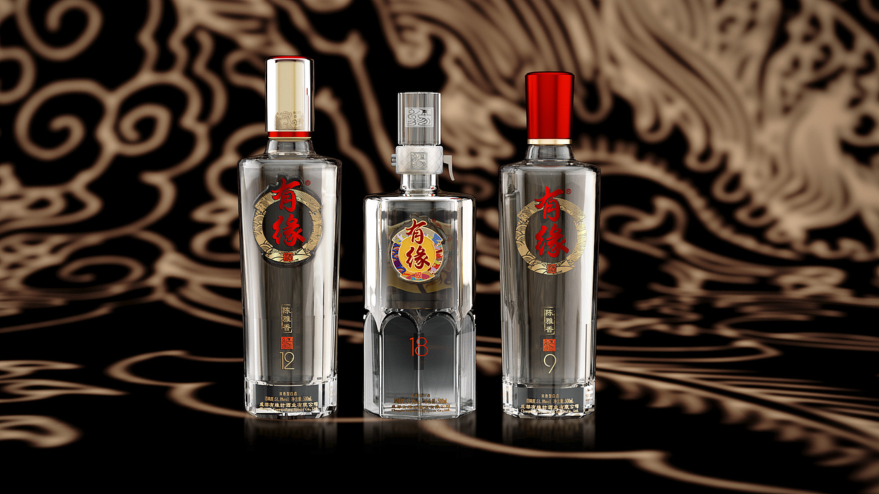 白酒包装&视觉海报(三维篇·C4D)——2022年度报告