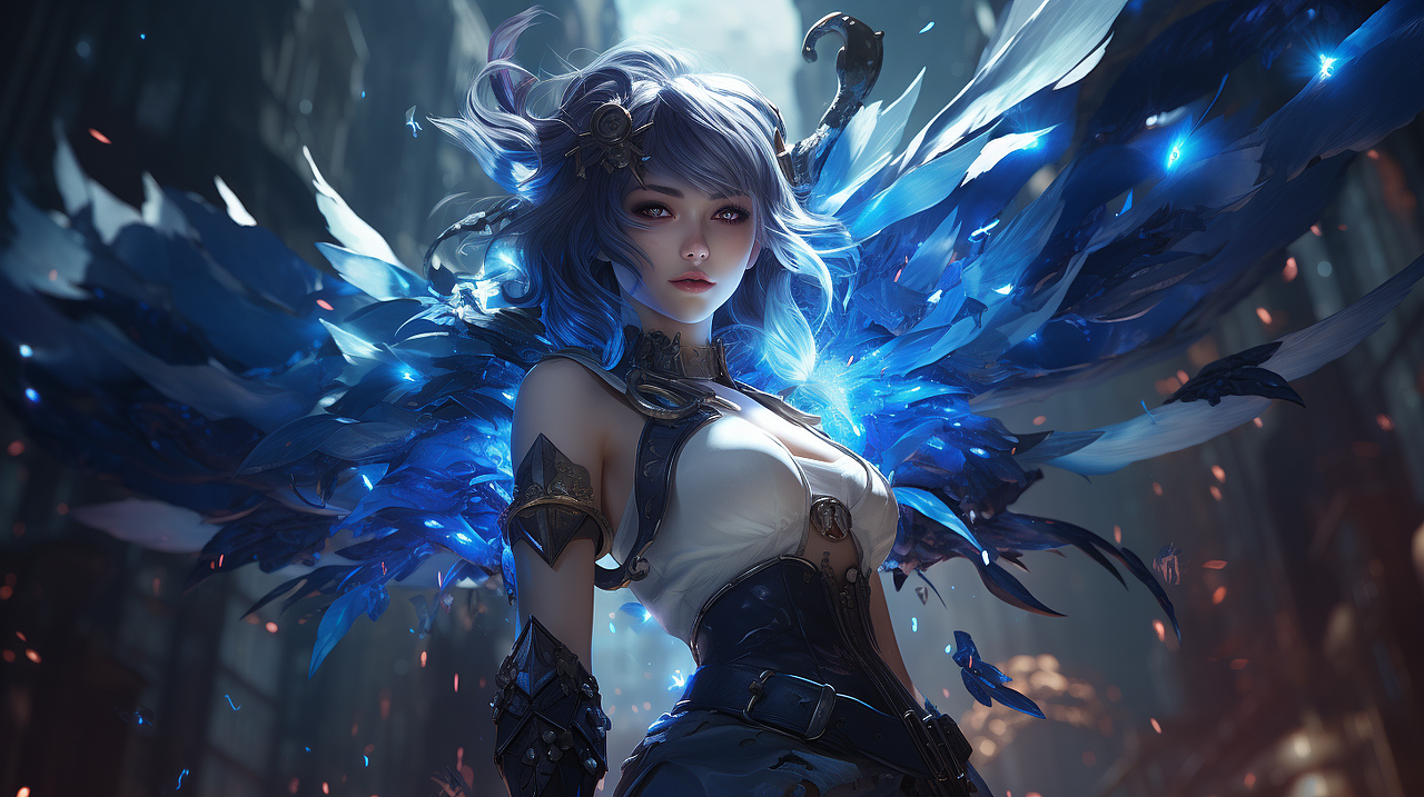 灵罗娃娃-格温（图ZMzQ4NTA2MDcy） - 游戏原画 - 站酷设计师Evan创作者原创素材 - 站酷ZCOOL