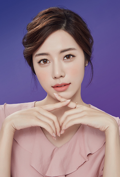 set韩国模特妍丽美瞳拍摄作品