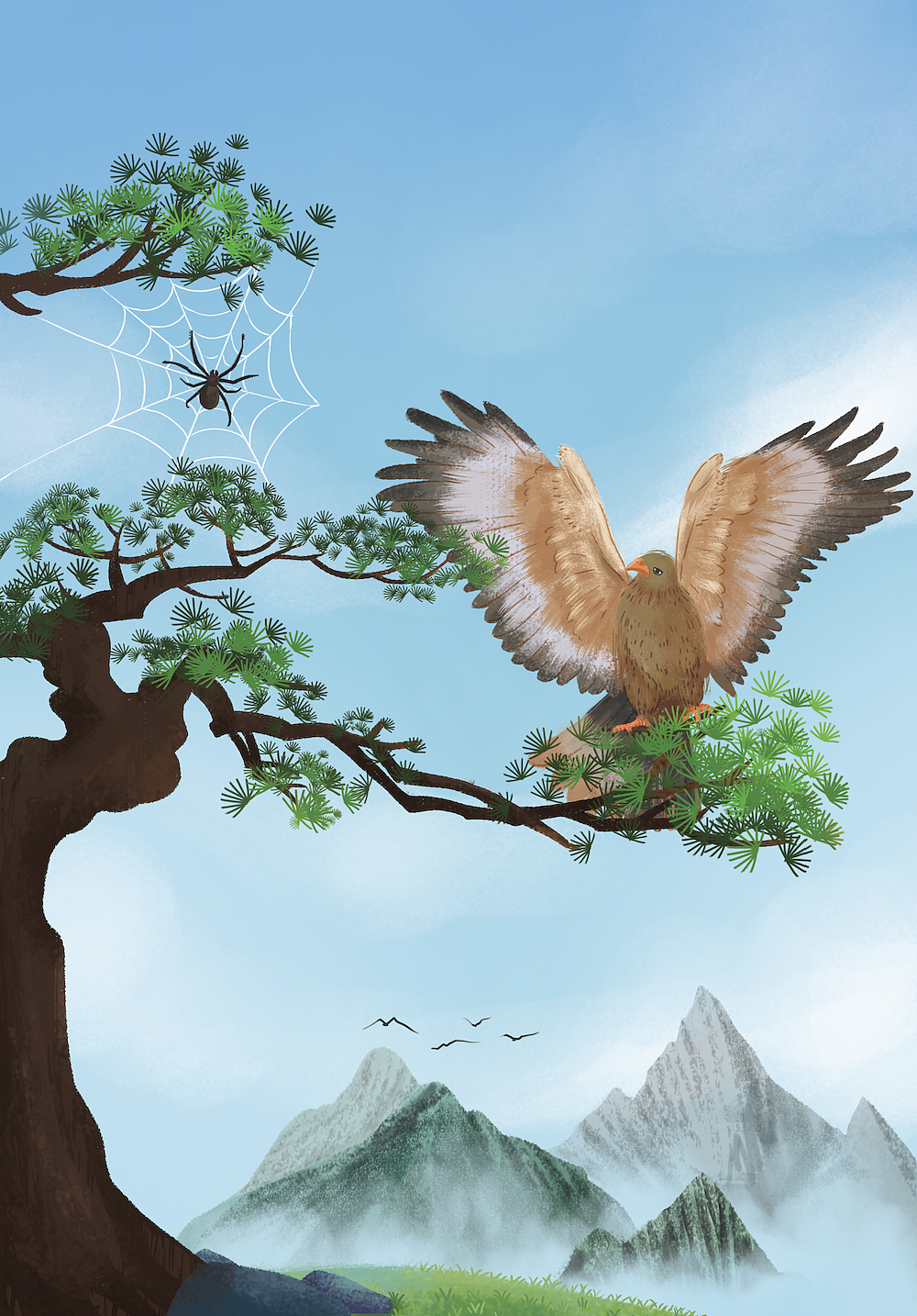 寓言故事～小寓言大智慧（图ZMjk3OTAyNzI0） - 儿童插画 - 站酷设计师沙棠文创原创素材 - 站酷ZCOOL