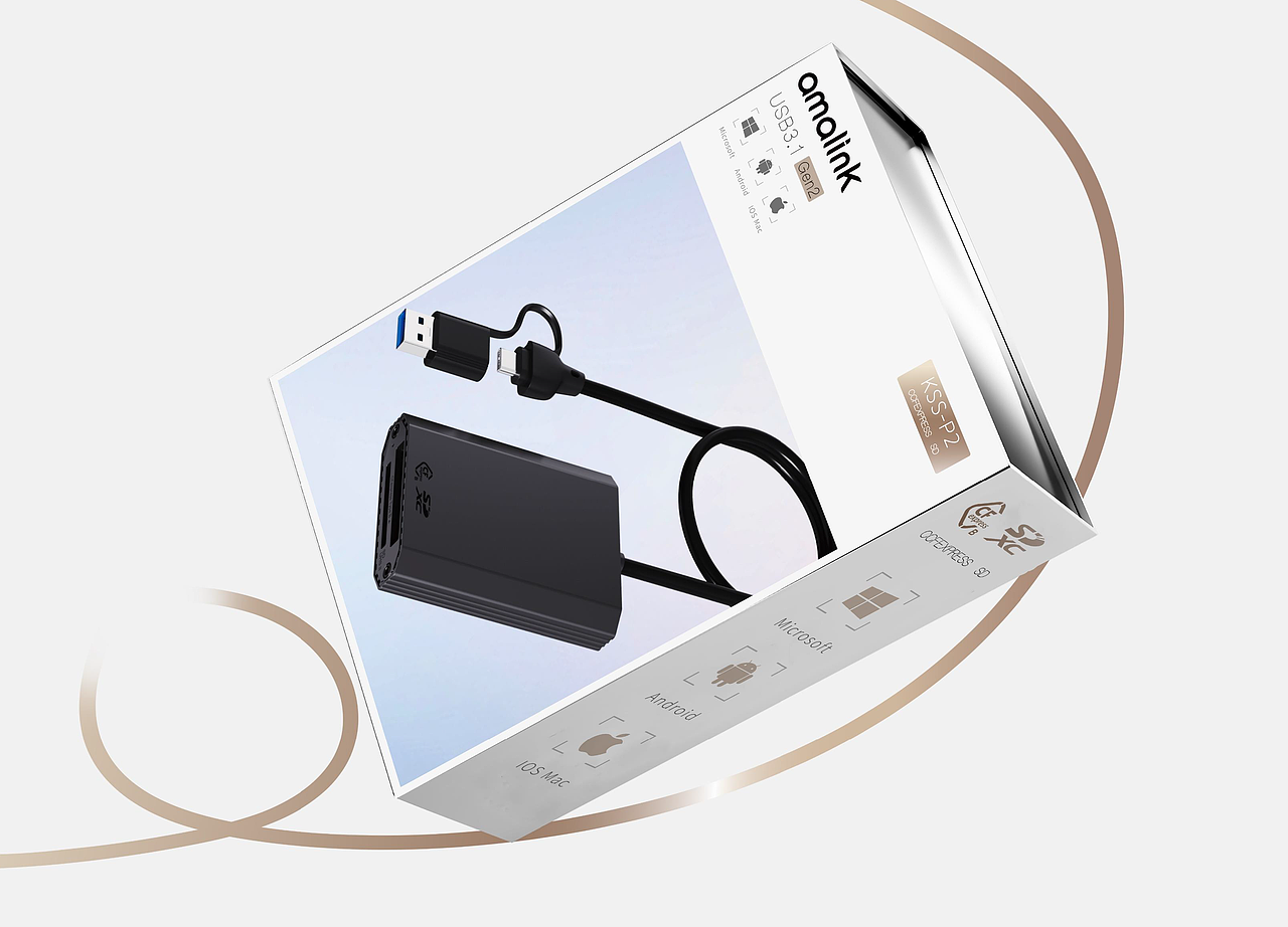 3C笔记本配件包装设计