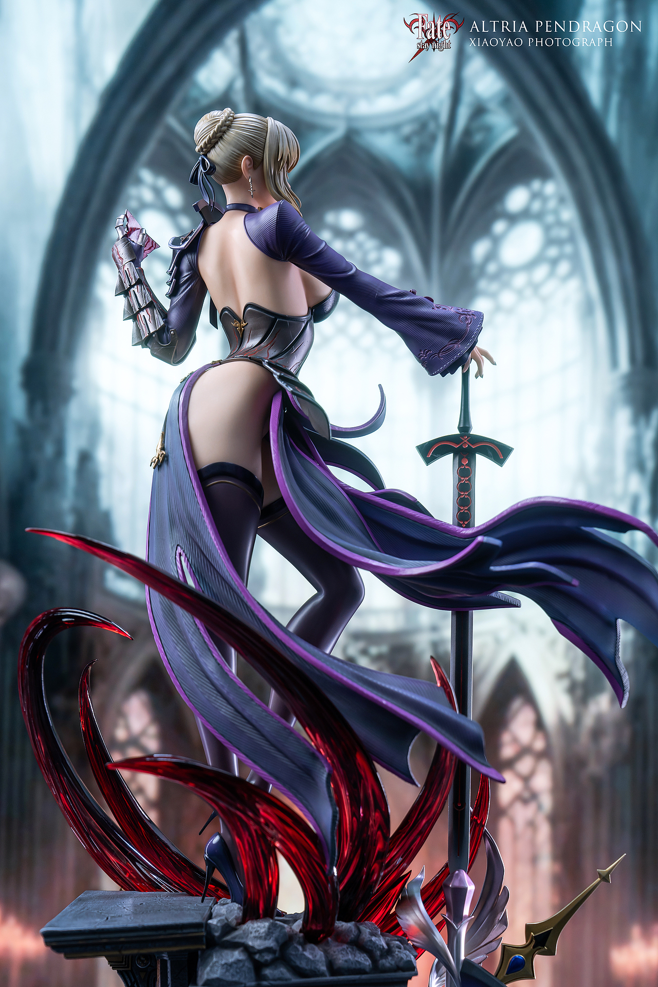 Black Saber 阿尔托莉雅同人雕像