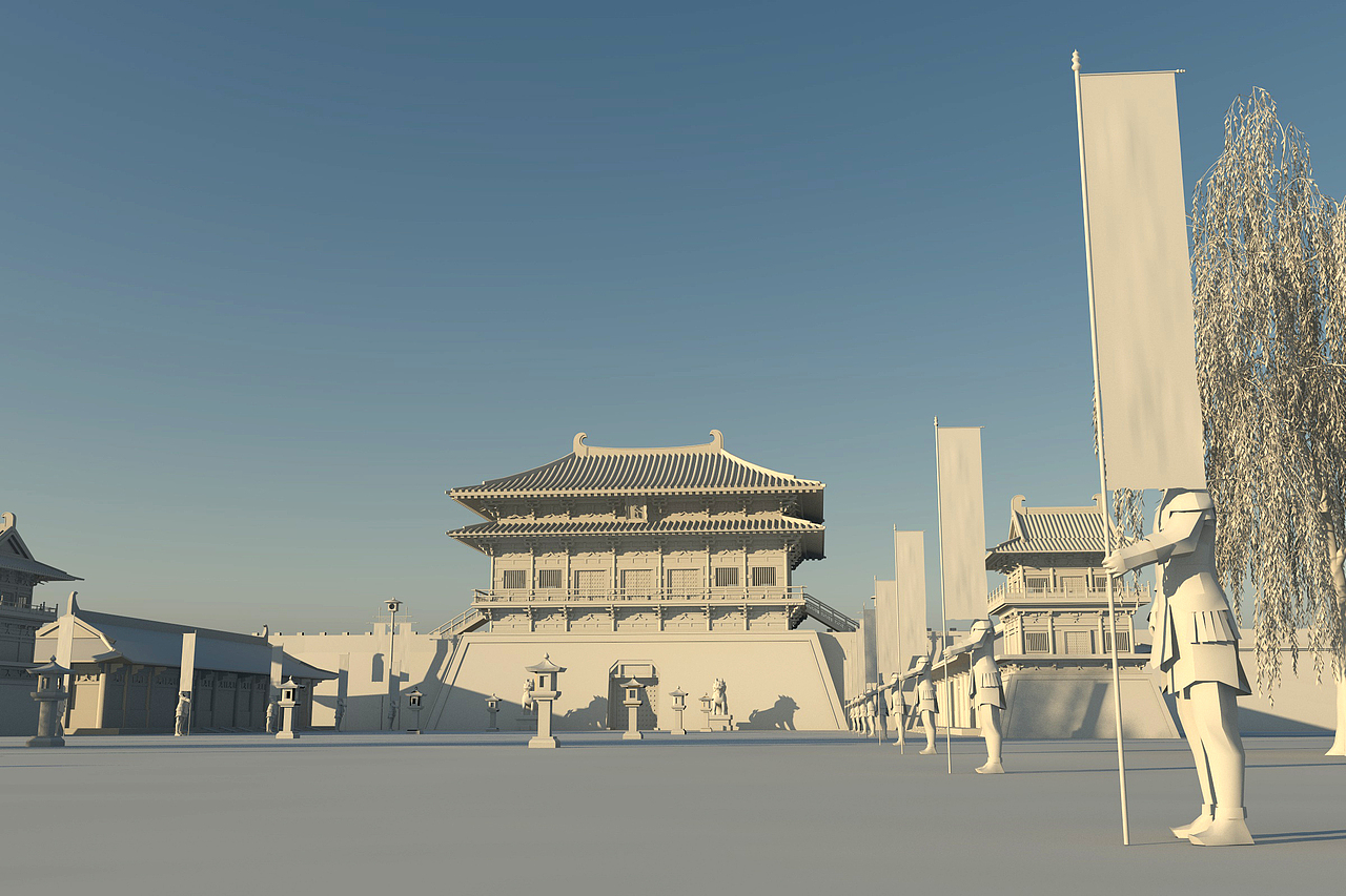 紫微宫--建筑三维复原合集