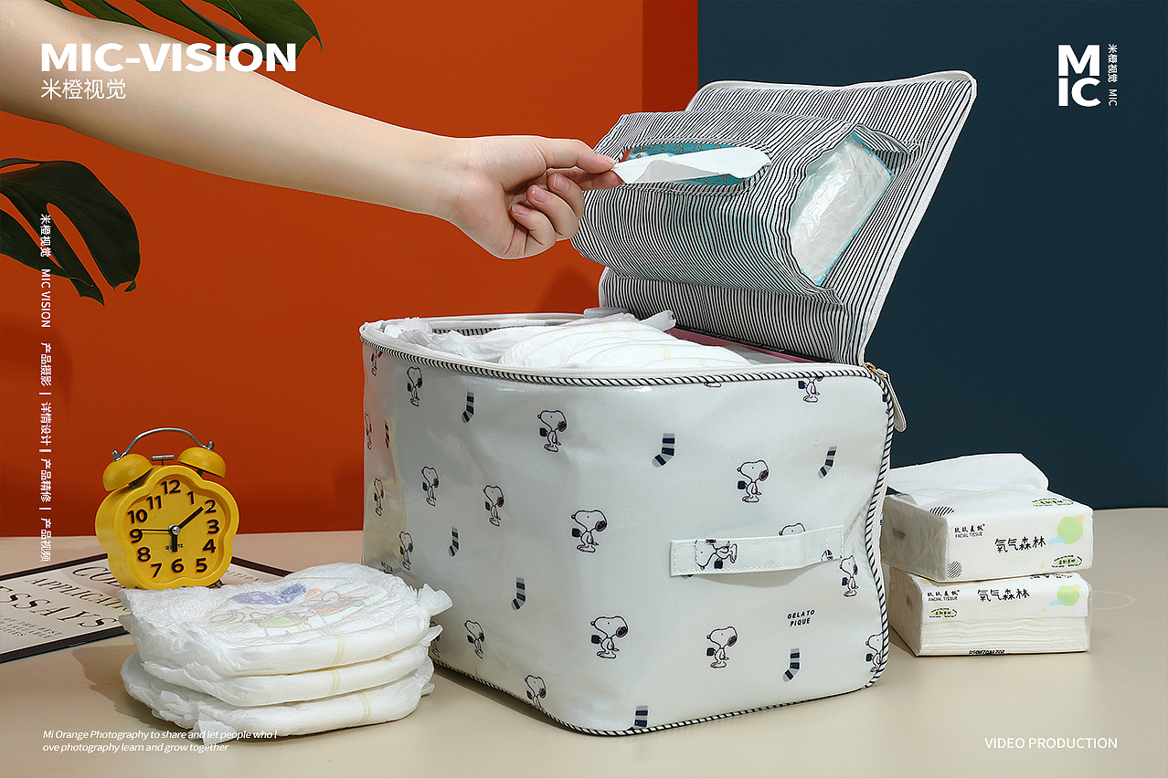 尿布包拍摄