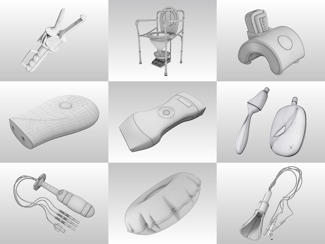 3D建模 | 医疗器械 产品模型汇总