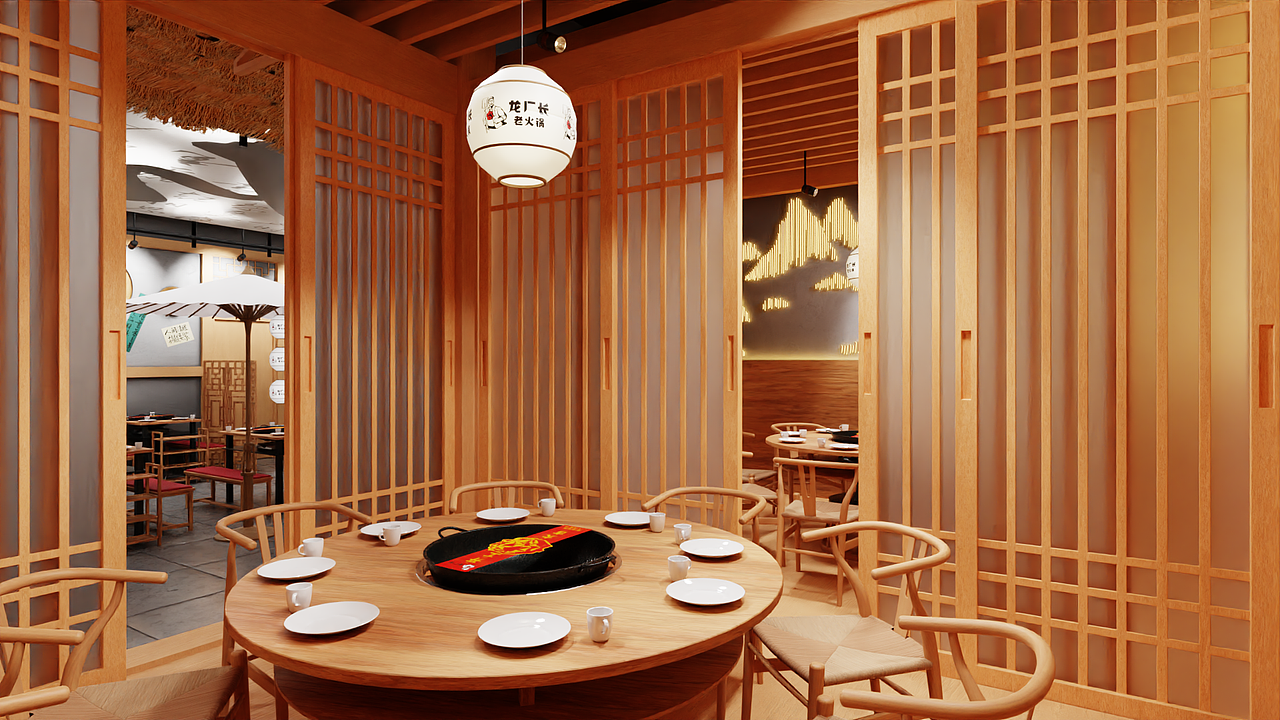 【客单案例】古风火锅店漫游动画